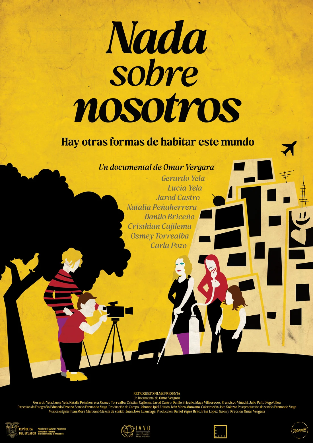 Afiche original completo de Nada sobre nosotros.